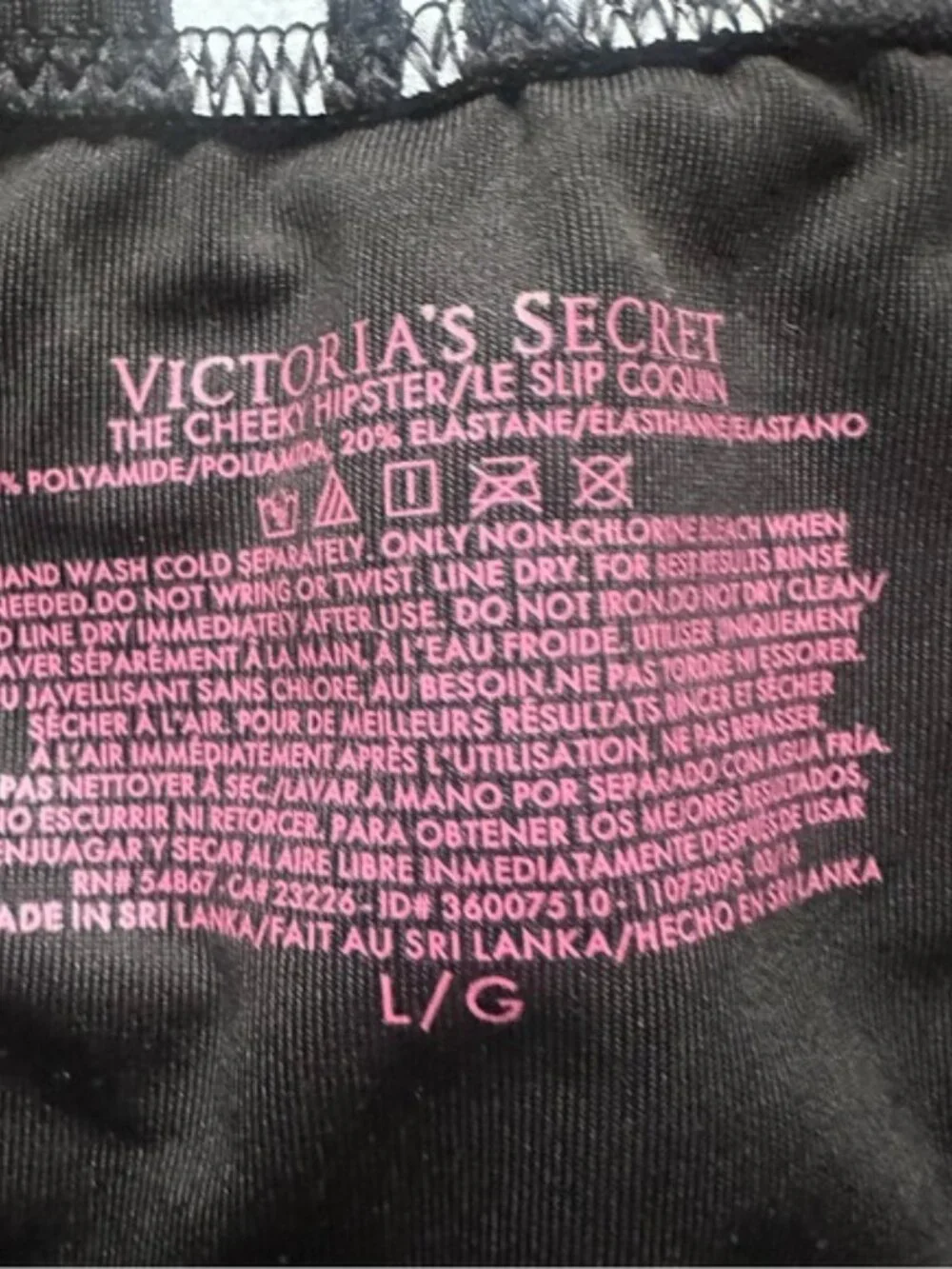 Victoria’s Secret | “Totally Beachin” The Cheeky Hipster Bikini Bottoms | Large